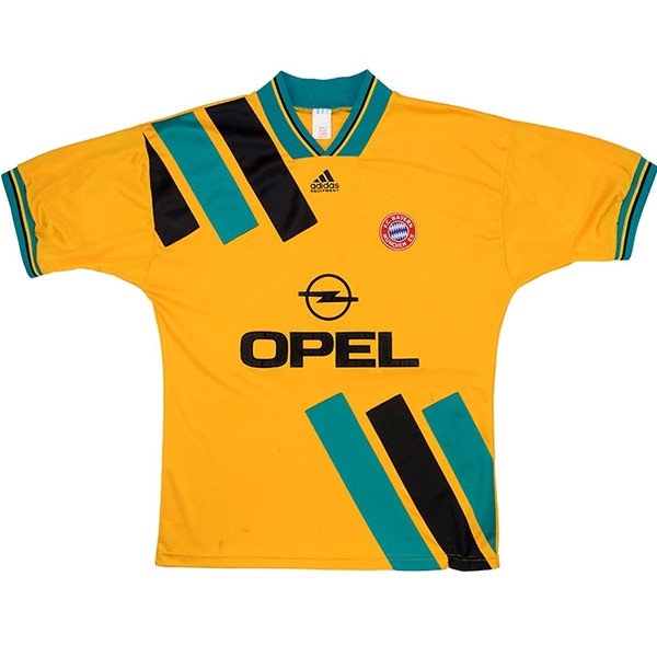 Tailandia Camiseta Bayern Munich 2ª Kit Retro 1993 1995 Amarillo